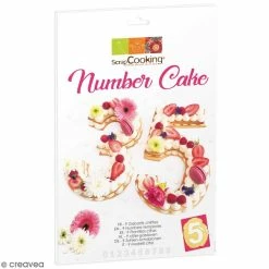 Coupon 💯 ScrapCooking Emporte Pièce Modelage Coffret Number Cake 🤩