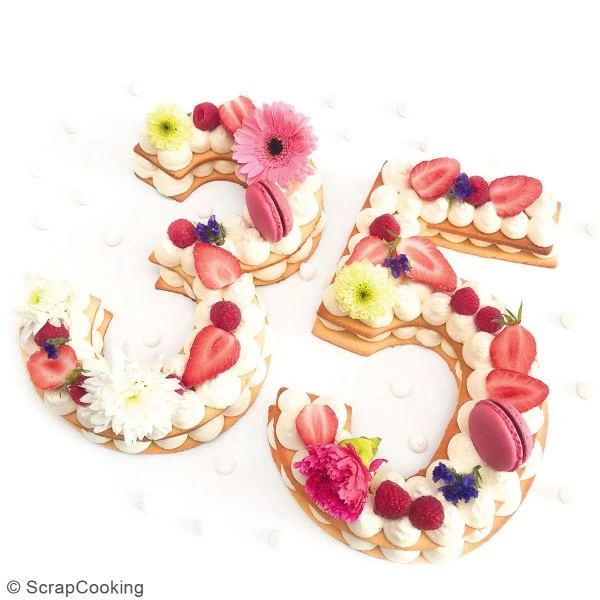 Coupon 💯 ScrapCooking Emporte Pièce Modelage Coffret Number Cake 🤩 2 Coupon 💯 ScrapCooking Emporte Pièce Modelage Coffret Number Cake 🤩 – Image 2