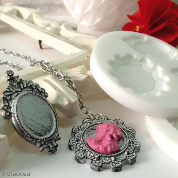 Acheter 🧨 Moule Porcelaine Froide Mini Moule Silicone Souple DTM - Camée Détails - 3 Formes 👍 3 Acheter 🧨 Moule Porcelaine Froide Mini Moule Silicone Souple DTM - Camée Détails - 3 Formes 👍 – Image 3