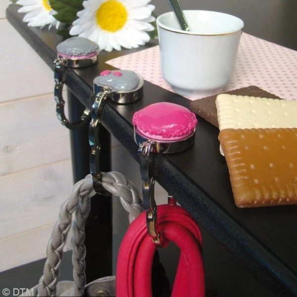 Grosses soldes 😍 DTM Support Bijoux De Sac Support Accroche Sac Rond à Décorer 4,5 Cm 🧨 2 Grosses soldes 😍 DTM Support Bijoux De Sac Support Accroche Sac Rond à Décorer 4,5 Cm 🧨 – Image 2