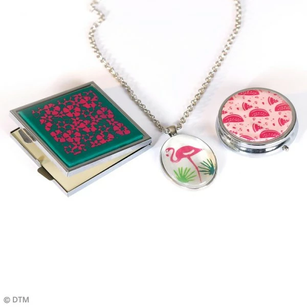 Le moins cher ⭐ Graine Créative Gabarit Pâte Polymère Pochoir Pour Impression De Motifs Sur Pâte Polymère - Tropical - 11,4 X 15,3 Cm ❤️ 2 Le moins cher ⭐ Graine Créative Gabarit Pâte Polymère Pochoir Pour Impression De Motifs Sur Pâte Polymère - Tropical - 11,4 X 15,3 Cm ❤️ – Image 2