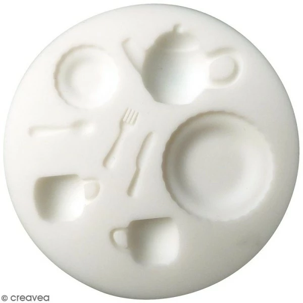 Offres 🎉 Graine Créative Moule Porcelaine Froide Mini Moule En Silicone - Vaisselle - 7 Cm De Diamètre - 8 Formes 🔔 1 Offres 🎉 Graine Créative Moule Porcelaine Froide Mini Moule En Silicone - Vaisselle - 7 Cm De Diamètre - 8 Formes 🔔