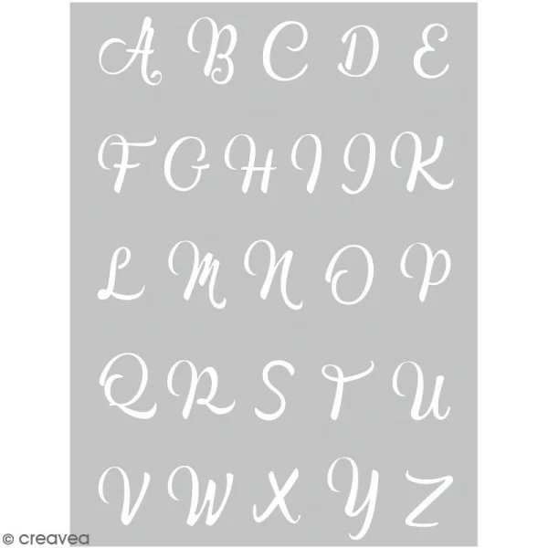 Grosses soldes 💯 Graine Créative Gabarit Pâte Polymère Pochoir Pour Impression De Motifs Sur Pâte Polymère - Alphabet Calligraphie - 11,4 X 15,3 Cm 🥰 1 Grosses soldes 💯 Graine Créative Gabarit Pâte Polymère Pochoir Pour Impression De Motifs Sur Pâte Polymère - Alphabet Calligraphie - 11,4 X 15,3 Cm 🥰