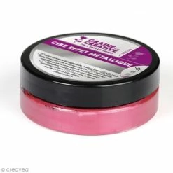Le moins cher 🌟 Graine Créative Cire Pour Patine Cire Patine Effet Metallique - Rose Prune 🥰