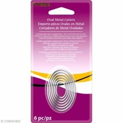 Meilleure affaire ✔️ Sculpey Emporte Pièce Modelage Emporte-pièces Ovale En Métal - 6 Pcs 😉