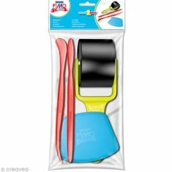 Remise 🥰 Outil Modelage Kit Accessoires De Modelage Fimo Kids - 4 Pces 💯