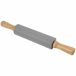 Sortie 💯 Creativ Company Ustensiles De Patisserie Rouleau à Pâtisserie En Bois Et Silicone - 38 Cm 🎉