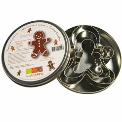 Meilleure vente 💯 ScrapCooking Emporte Pièce Patisserie Boite Emporte-pièces Petits Hommes D'épices 🌟