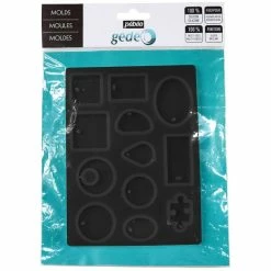 Meilleure vente 🥰 Pébéo Moule Porcelaine Froide Moule En Silicone - Bijoux - 12 Formes 🔥