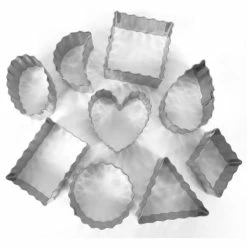 Meilleure vente 😉 DTM Emporte Pièce Modelage Emporte Pièce Inox Pour Modelage Contours Ondulés X 9 ✔️