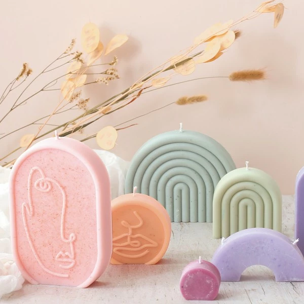 Grosses soldes 🔔 Graine Créative Moule Bougie Moule Thermoformé Pour Bougie - Arc-en-ciel - 2 Pcs 🎉 2 Grosses soldes 🔔 Graine Créative Moule Bougie Moule Thermoformé Pour Bougie - Arc-en-ciel - 2 Pcs 🎉 – Image 2