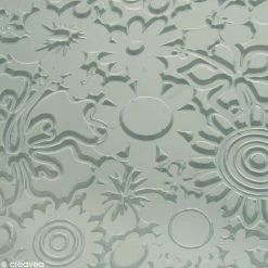 Nouveau 🛒 DTM Plaque De Texture Fleurs 20,5 X 13,5 Cm 🔔 -Boutique Eberhard Faber unnamed file 542