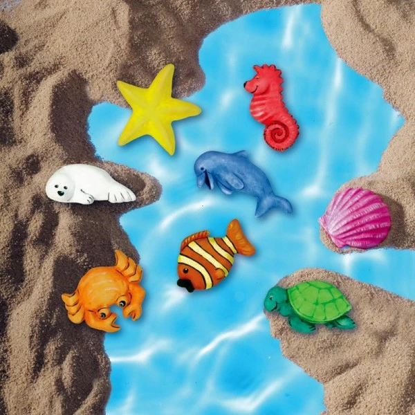 Grosses soldes 👏 Moule Fimo Moule Pour FIMO Animaux De La Mer X 8 👍 2 Grosses soldes 👏 Moule Fimo Moule Pour FIMO Animaux De La Mer X 8 👍 – Image 2