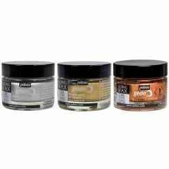 Sortie ⌛ Feuille à Dorer Cire à Dorer Pébéo - Plusieurs Coloris Disponibles - 30 Ml 🛒