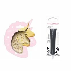 Grosses soldes 🎁 ScrapCooking Emporte Pièce Modelage Kit Pour Biscuit En Relief Licorne + Stylo Au Chocolat Noir 🔥