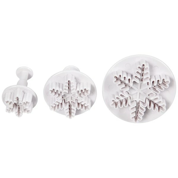 Tout neuf 😍 Creativ Company Emporte Pièce Patisserie Emporte-pièces à Poussoir - Flocons - 3 Pcs 🔥 1 Tout neuf 😍 Creativ Company Emporte Pièce Patisserie Emporte-pièces à Poussoir - Flocons - 3 Pcs 🔥