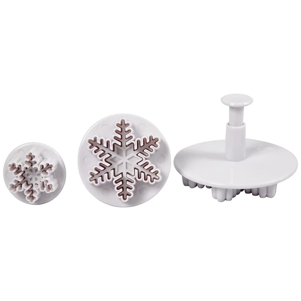 Tout neuf 😍 Creativ Company Emporte Pièce Patisserie Emporte-pièces à Poussoir - Flocons - 3 Pcs 🔥 2 Tout neuf 😍 Creativ Company Emporte Pièce Patisserie Emporte-pièces à Poussoir - Flocons - 3 Pcs 🔥 – Image 2