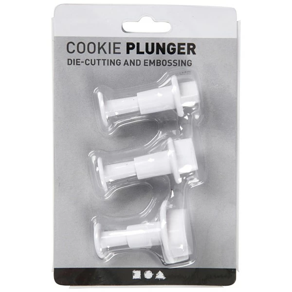 Grosses soldes ✔️ Creativ Company Emporte Pièce Patisserie Emporte-pièces à Poussoir - Coeur - 3 Pcs 🌟 3 Grosses soldes ✔️ Creativ Company Emporte Pièce Patisserie Emporte-pièces à Poussoir - Coeur - 3 Pcs 🌟 – Image 3