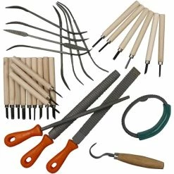 Vente flash 😍 Creativ Company Kit Moulage Kit D'outils Pour Stéatite - 31 Pcs ✔️