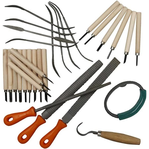 Vente flash 😍 Creativ Company Kit Moulage Kit D'outils Pour Stéatite - 31 Pcs ✔️ 1 Vente flash 😍 Creativ Company Kit Moulage Kit D'outils Pour Stéatite - 31 Pcs ✔️