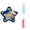 Grosses soldes ✨ ScrapCooking Emporte Pièce Modelage Kit Pour Biscuit En Relief Étoile + 2 Stylos Au Chocolat Bleu Pastel Et Fuchsia ⌛